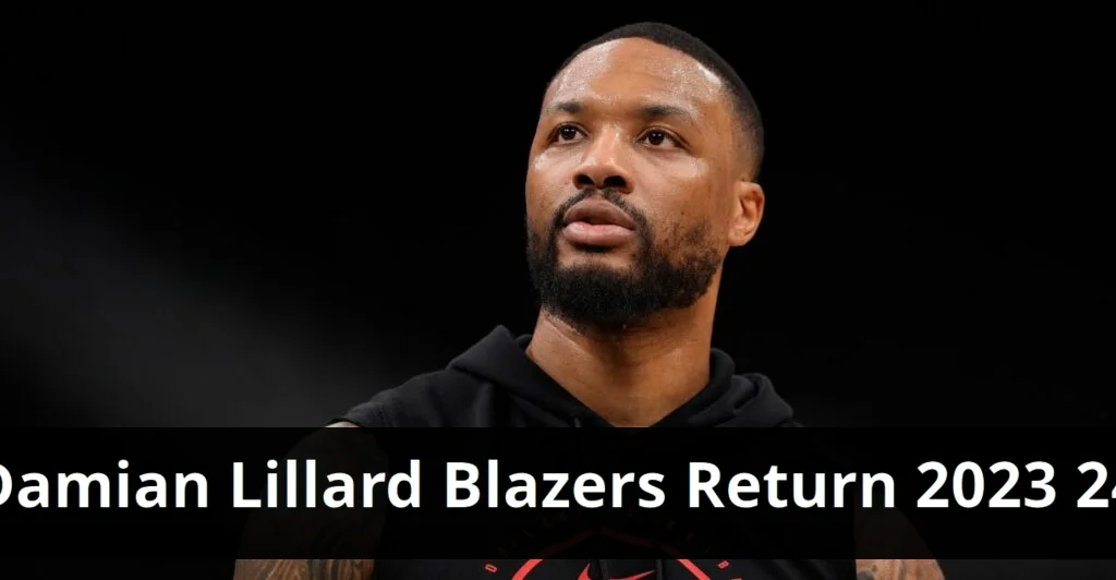Damian Lillard Returns to Blazers for 2023-24 Season Blazers prepare for damian lillard's return to the court