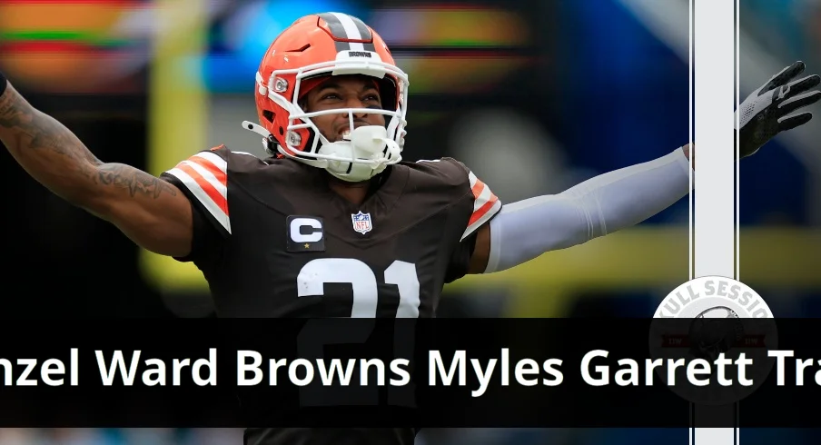 Denzel Ward Remains Committed to Browns After Myles Garrett Trade Denzel ward remains committed to browns after myles garrett trade