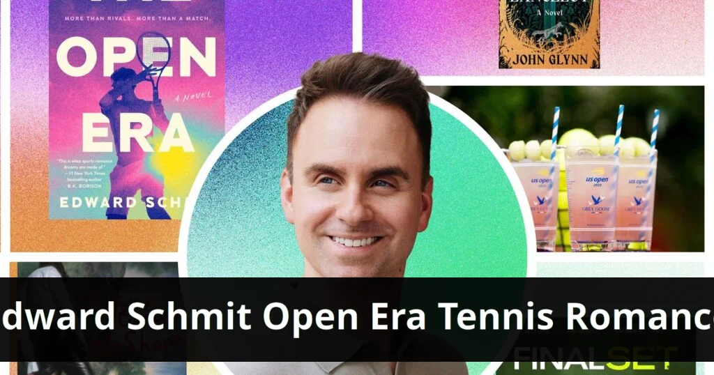 Edward schmit discusses tennis romance in the open era