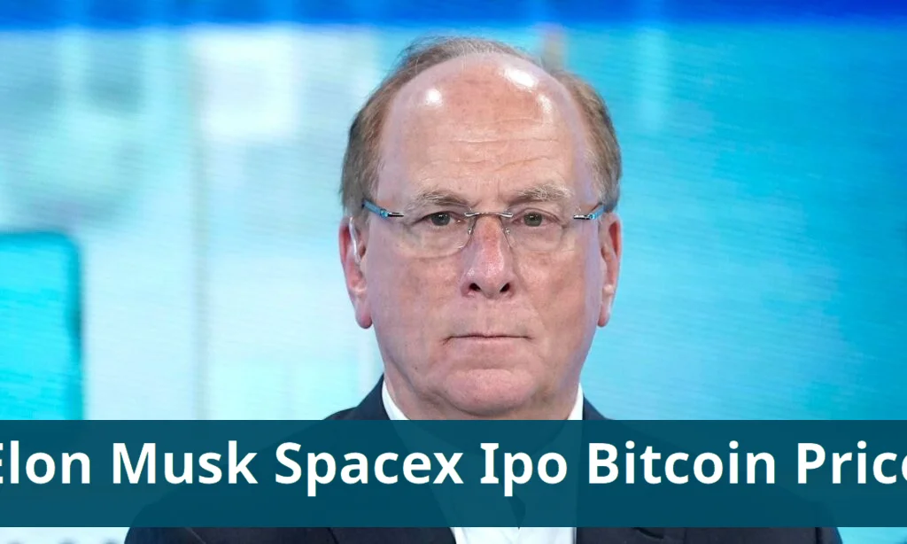 Elon Musk SpaceX IPO Triggers Bitcoin Price Decline Crypto braced for major price shift from blackrock bitcoin strategy