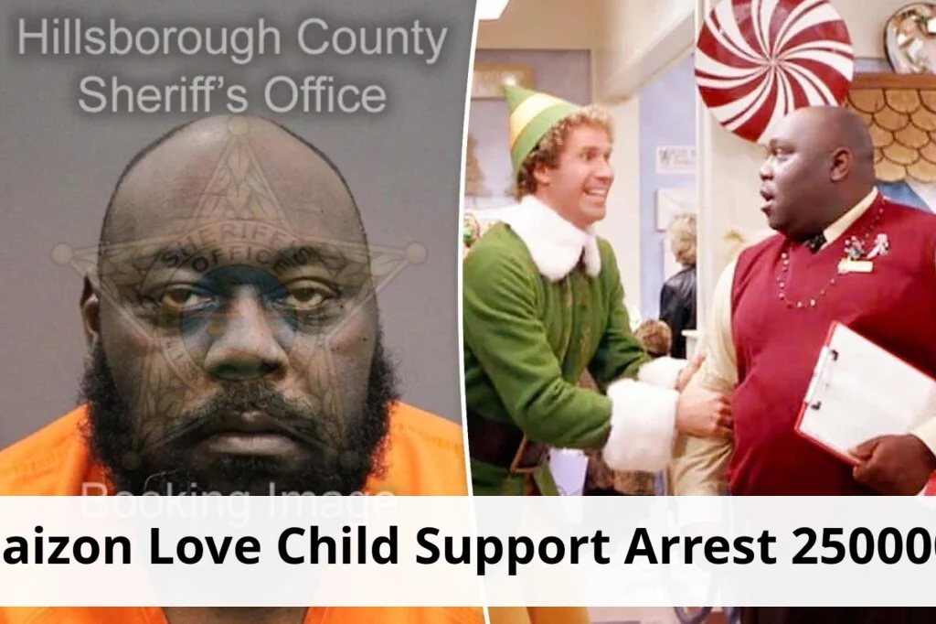 Faizon love claims inability to pay child support before arrest