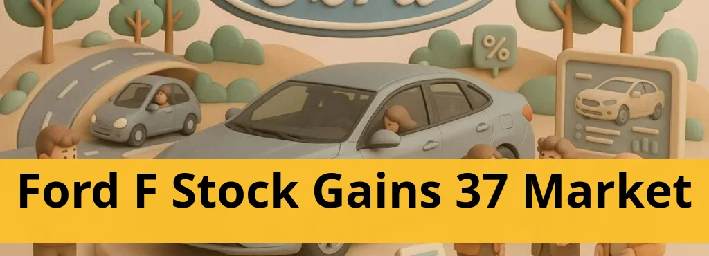 Ford (f) stock gains 37% this year amid ongoing market