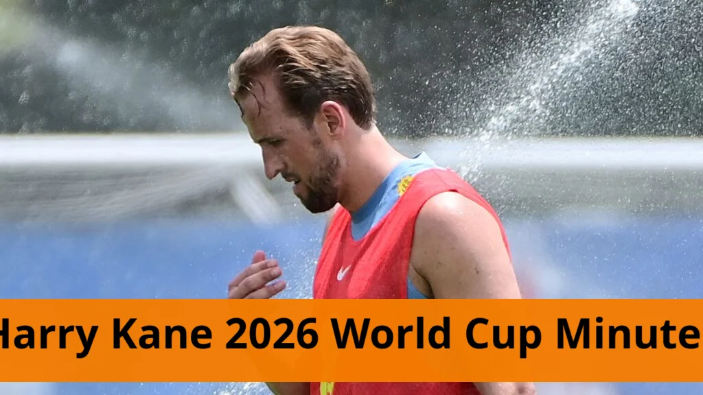 Harry kane may play fewer minutes for england in 2026