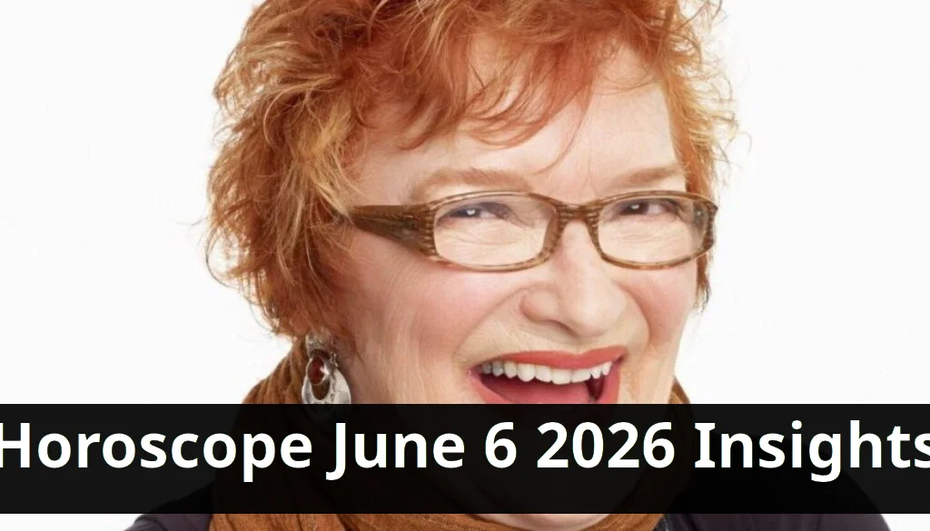 Horoscope for june 6, 2026 offers insights for all signs