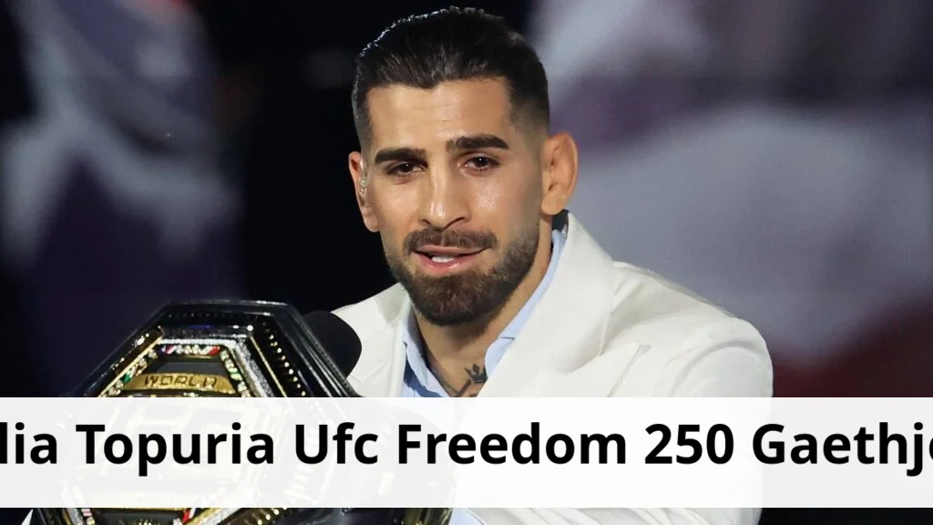 Ilia Topuria Defends Title at UFC Freedom 250 vs. Gaethje Ufc releases staff predictions for topuria vs. gaethje, pereira vs.