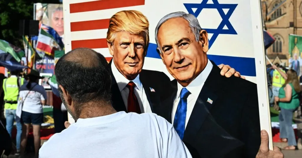 Iran war unites, then divides trump and israel's netanyahu