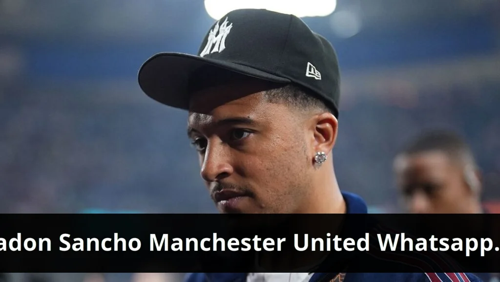 Jadon sancho removed from manchester united whatsapp group