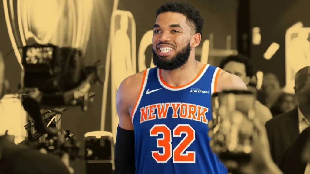 Karl anthony towns named mvp candidate for knicks' finals run