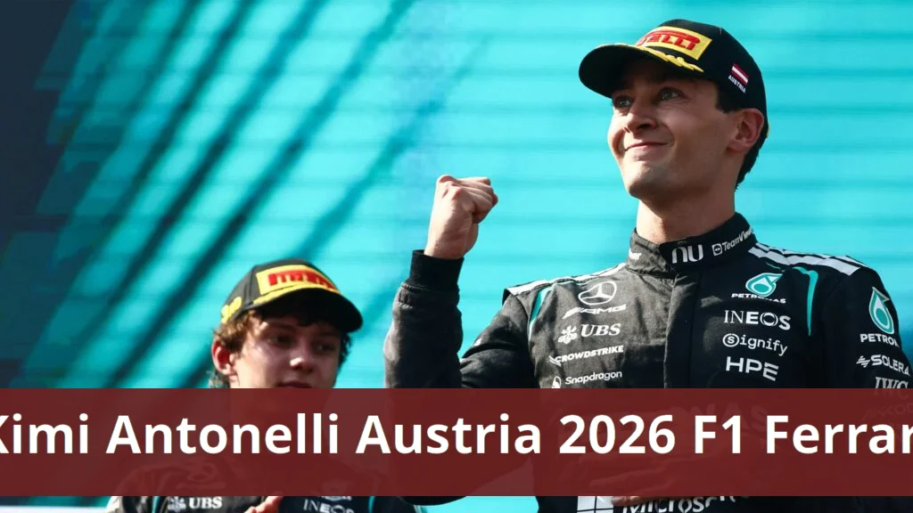 Russell wins in austria while antonelli outshines him again