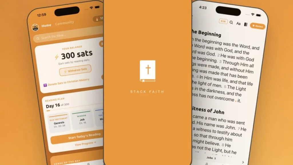 Word of god offers bitcoin rewards with $8.99 premium tier