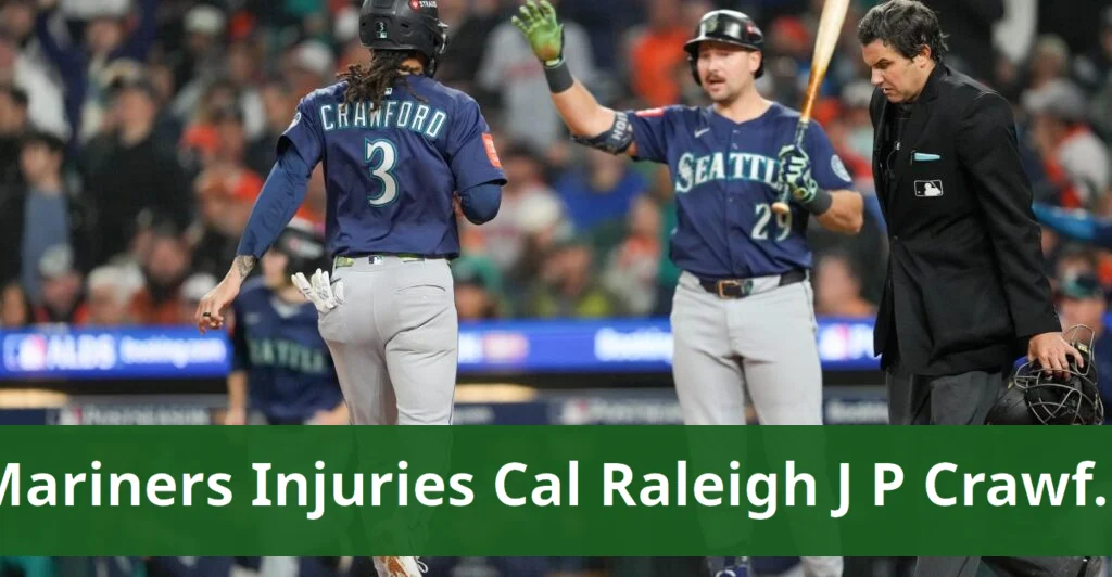 Mariners struggle with injuries despite cal raleigh, j.p. crawford returns