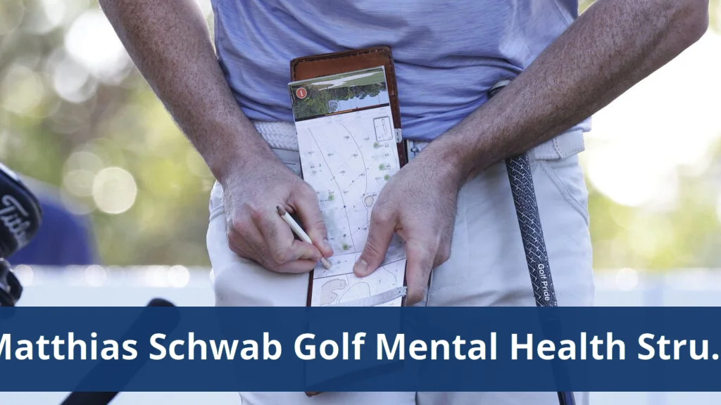 Tour pro takes immediate break from golf due to mental
