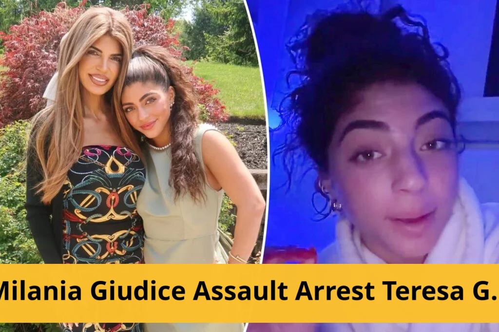 Milania giudice discusses assault arrest after teresa giudice's response