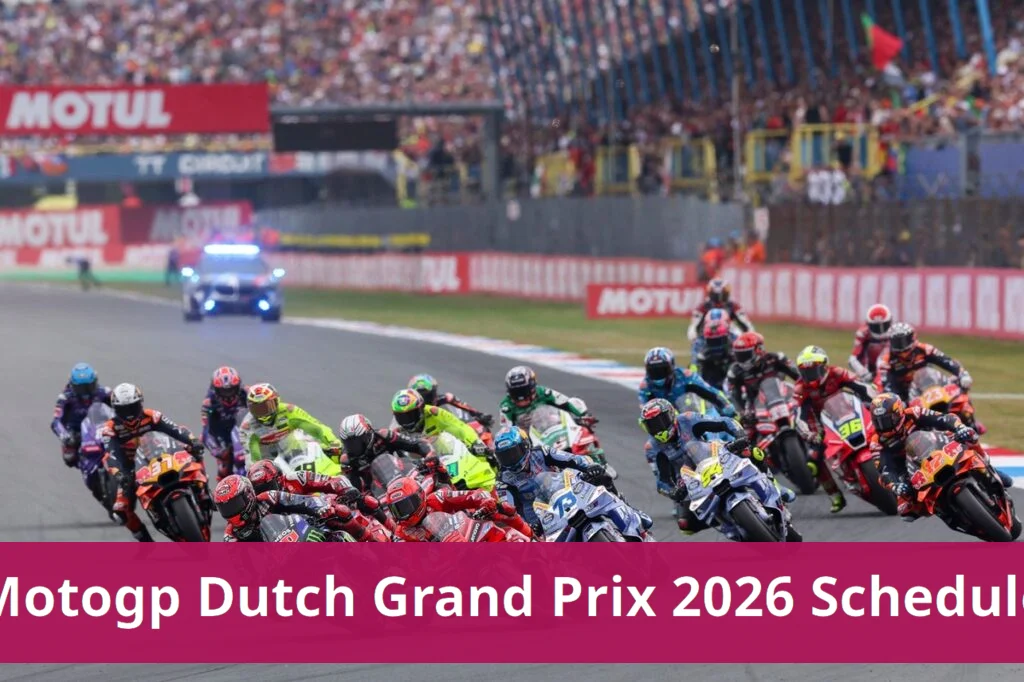 Motogp dutch grand prix 2026 schedule and viewing options