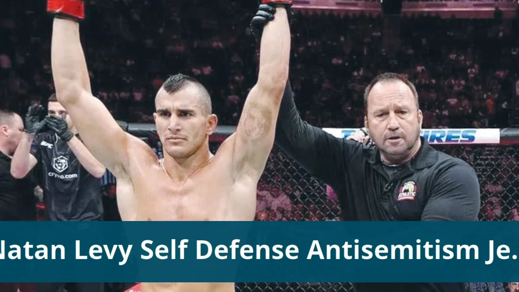 Natan Levy assists Jews in self-defense against antisemitism Natan levy assists jews in self defense against antisemitism