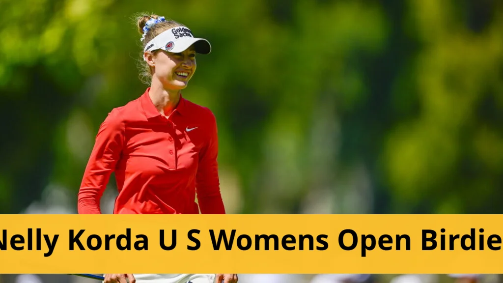 Nelly korda birdies last three holes to share lead at