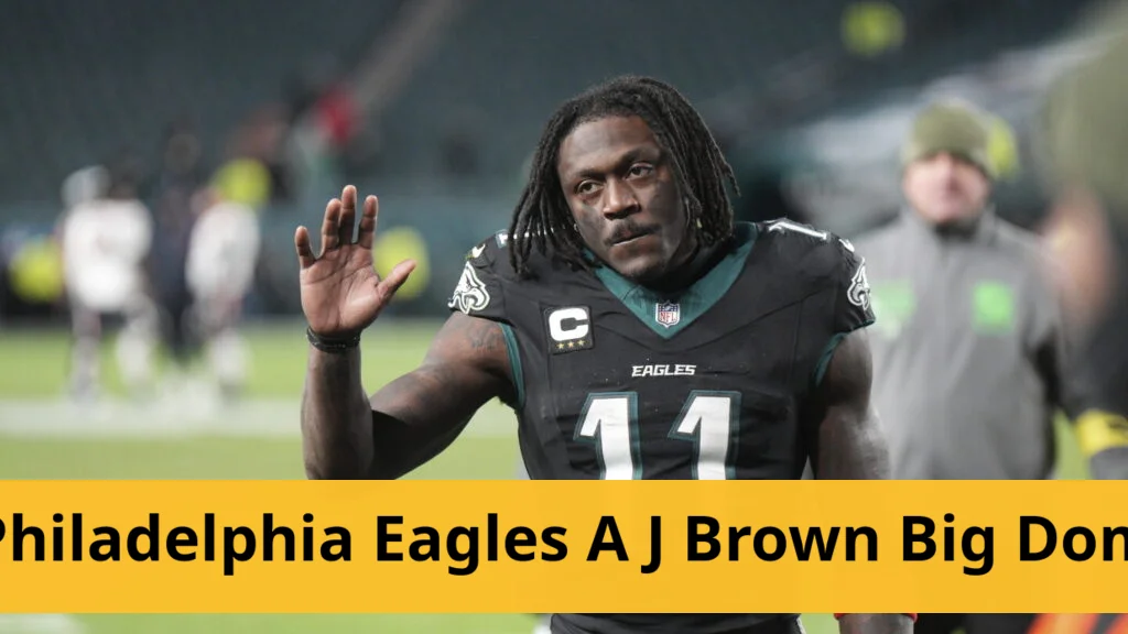 A.J. Brown Addresses Exit Rumors from Philadelphia Eagles Big dom debunks a.j. brown exit theory from philadelphia