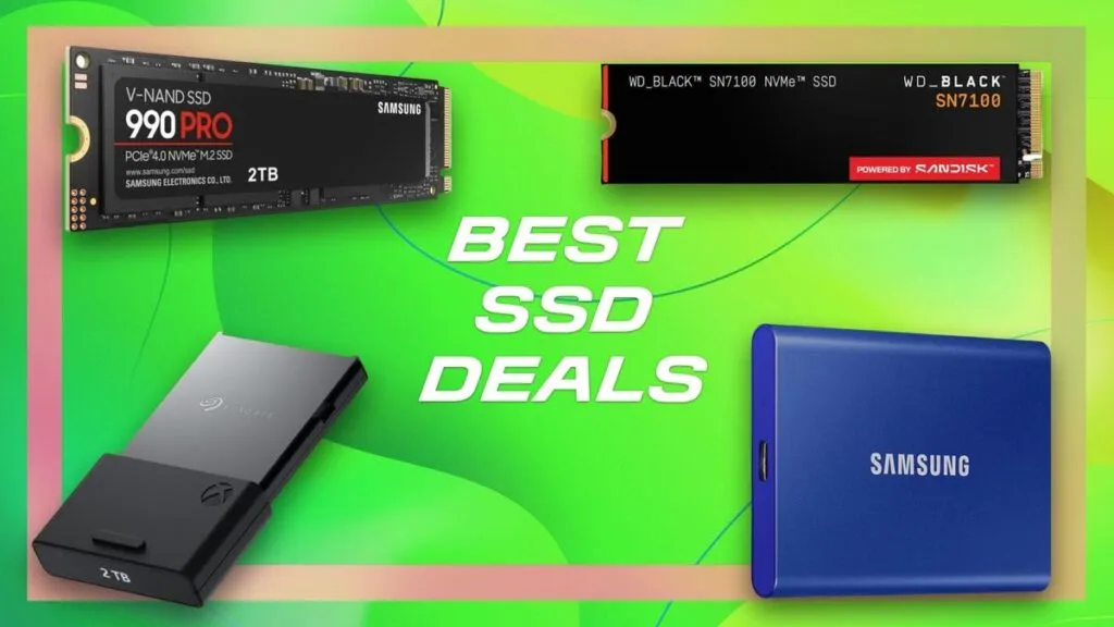 Storage solutions available on prime day with ssds starting at