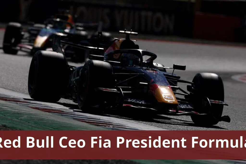 Red Bull CEO meets with FIA president to discuss formula future Red bull ceo meets with fia president to discuss formula