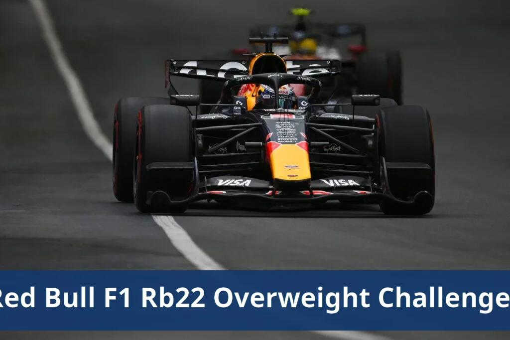 Red bull faces challenges with overweight car in f1 season