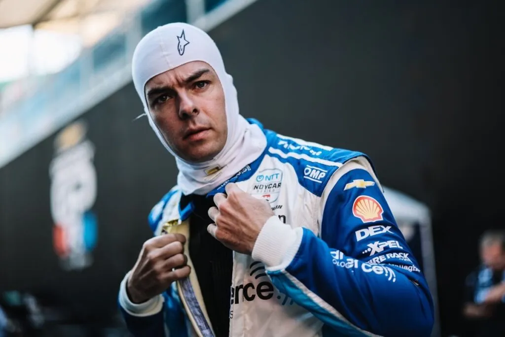 Scott mclaughlin claims will power's contact affects podium finish