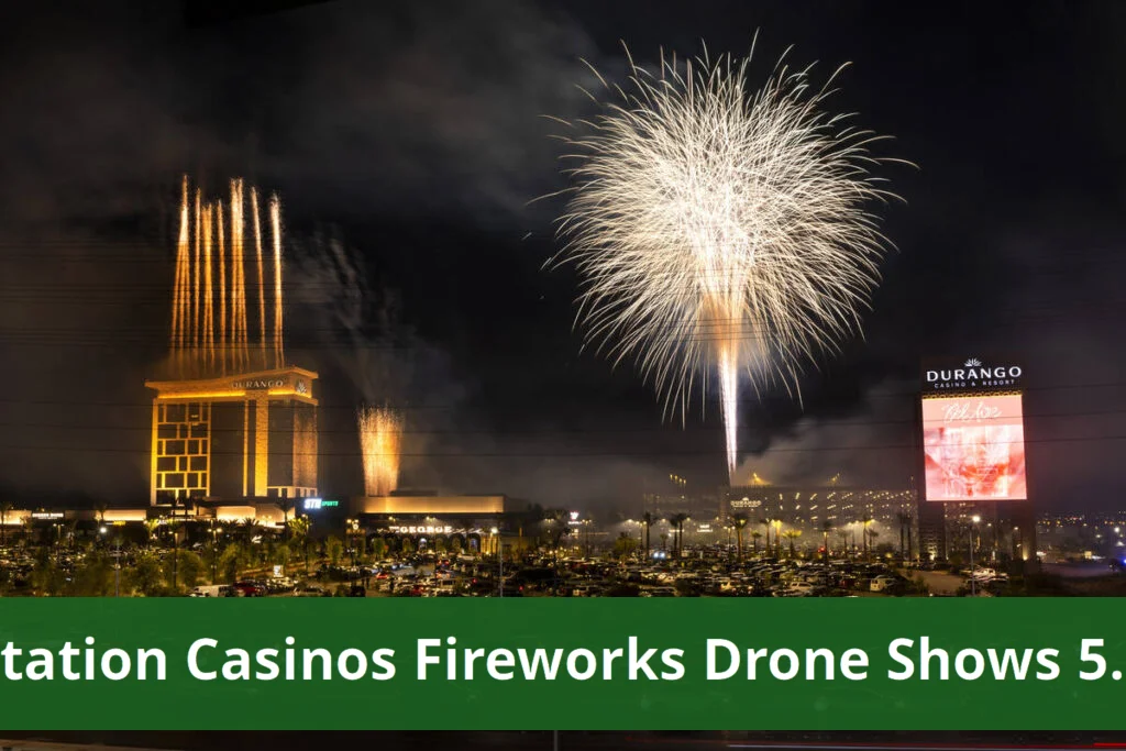 Station casinos hosts fireworks and drone shows for 50th anniversary