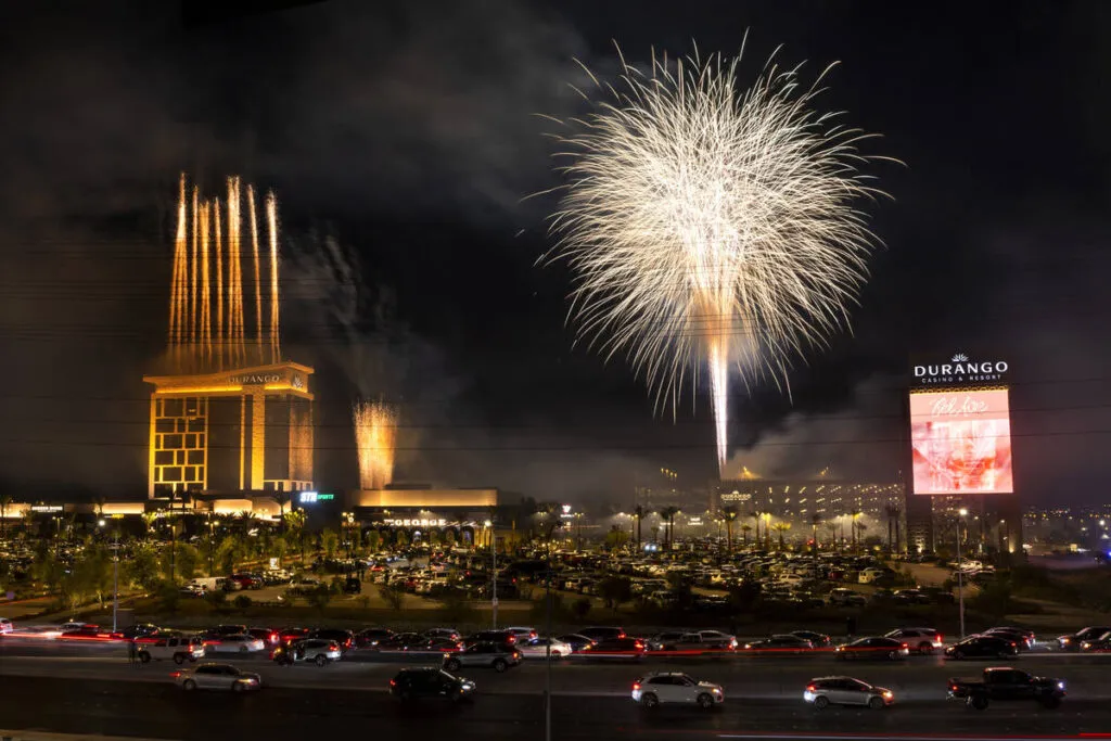 Station casinos hosts fireworks and drone shows for 50th anniversary