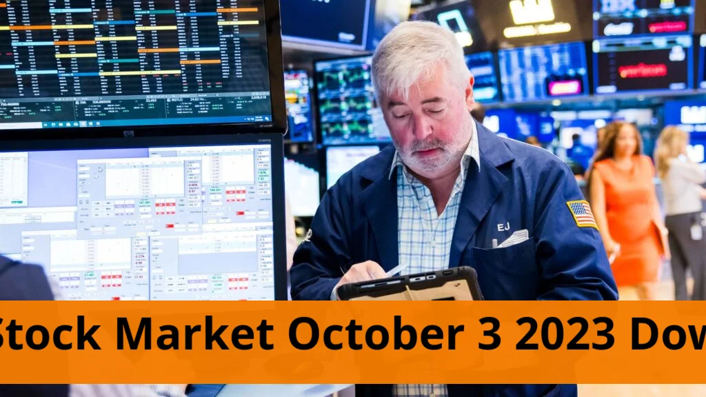 Stock market updates for october 3, 2023