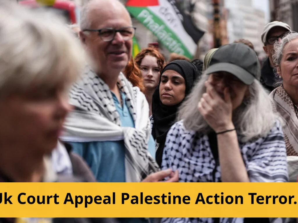 Uk court of appeal upholds ban on palestine action as