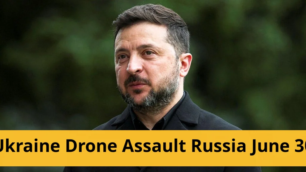 Ukraine launches major drone assault on russia during conflict