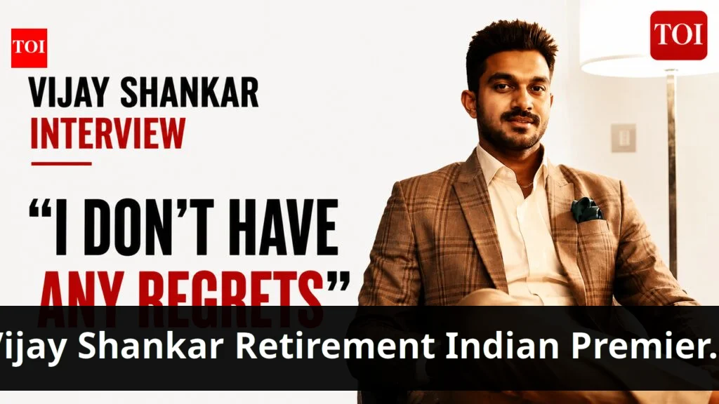 Vijay shankar discusses retirement and 2019 world cup in interview