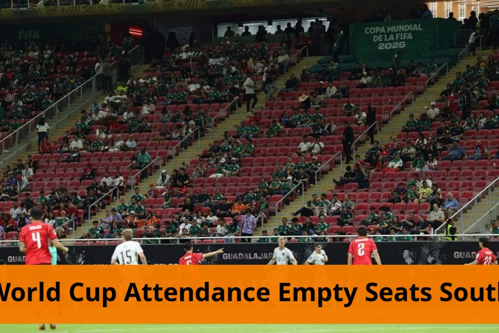 World cup attendance drops as several matches feature empty seats